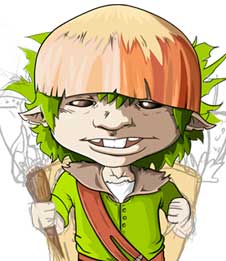 NFT artiste gnome faery