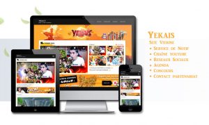 Graphiste - site web Yekais